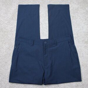 SKYR Pants Mens 36x32 Blue Tricot Dynasty Slim Fit Performance Straight Leg